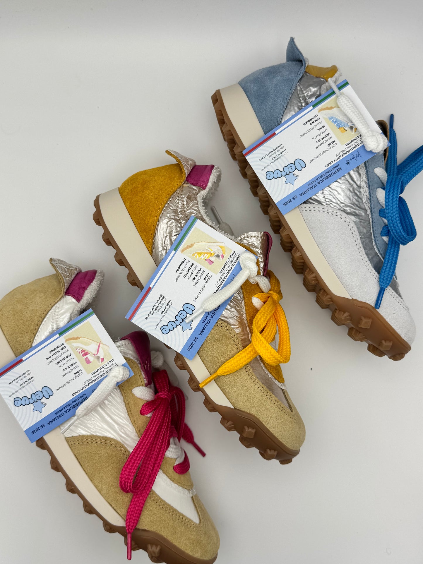 Baskets colorées Moni