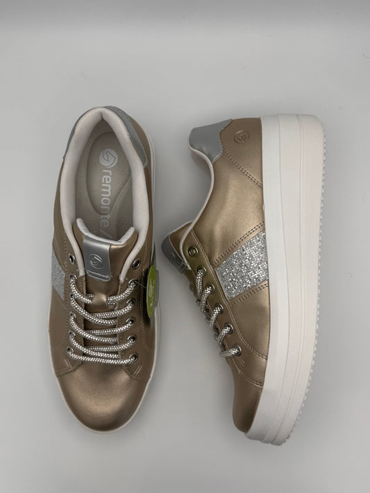 Baskets dorées Remonte D1C10-91