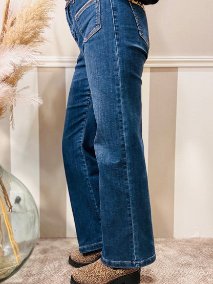 Le jean’s à sequins léopard