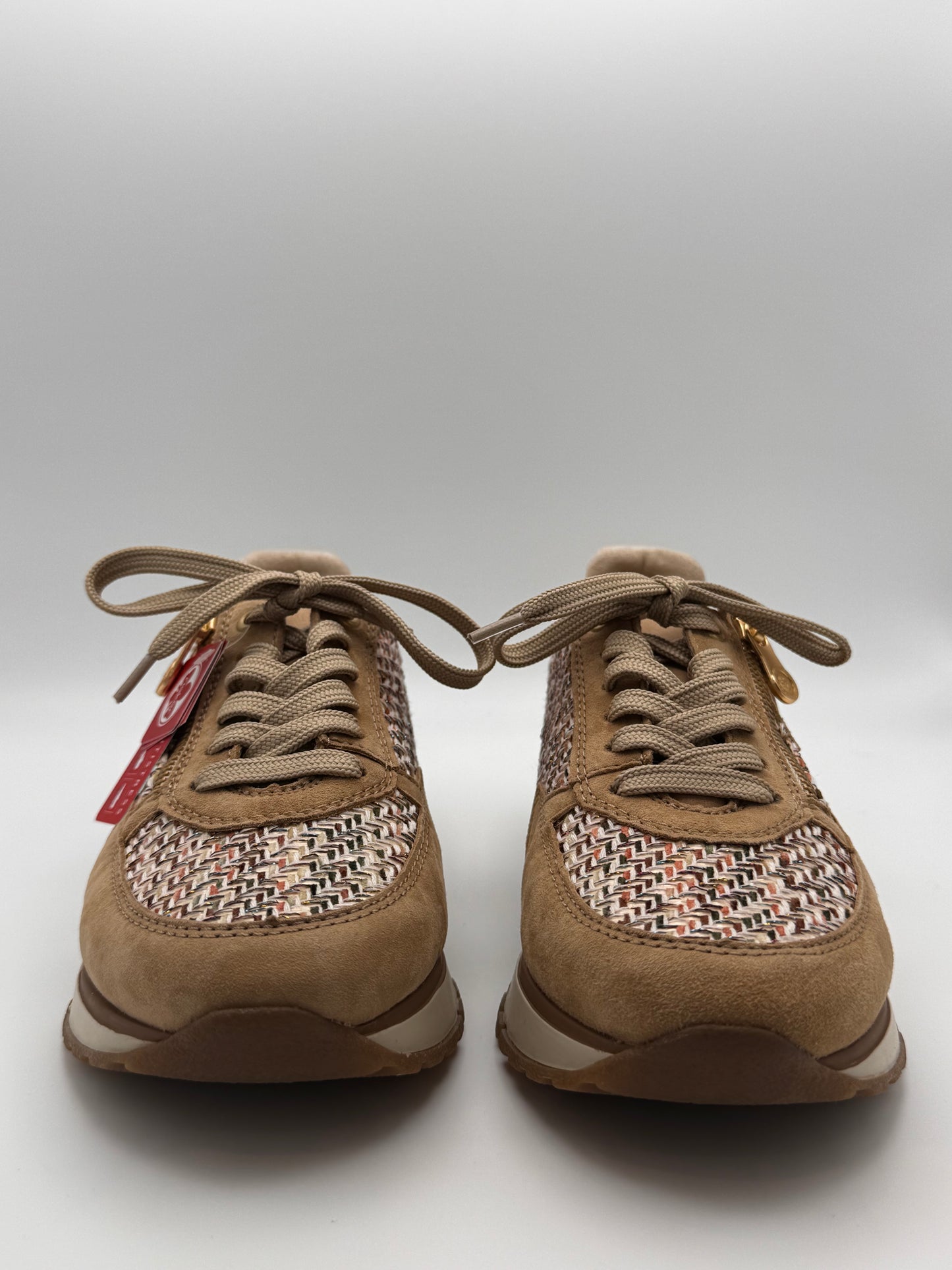 Baskets beige et tweed Rieker 49010-62