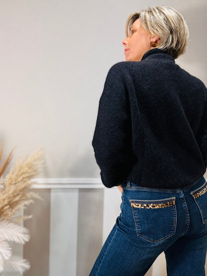 Le jean’s à sequins léopard