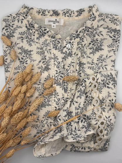 Louise le chemisier en gaze de coton