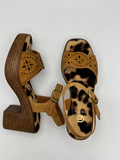 Sandales Camel Ombel de chez Fugitive