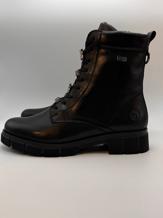 Boots noirs à bijoux des 2S73–00 Remonte