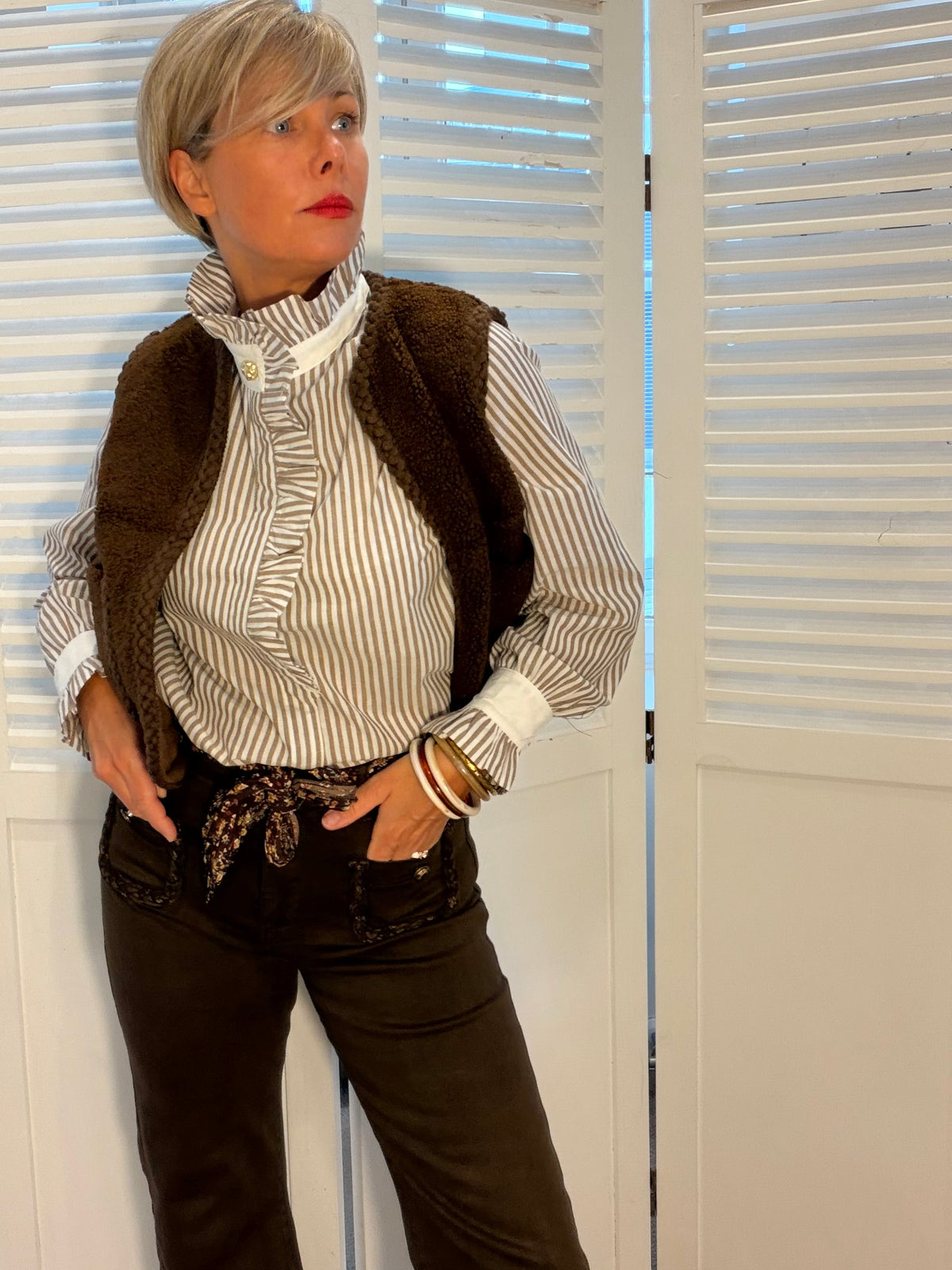 Chemisier col Victorine