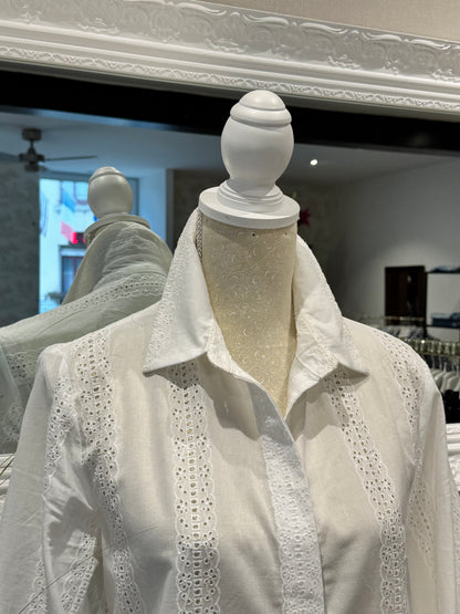 Le chemisier blanc Pépette