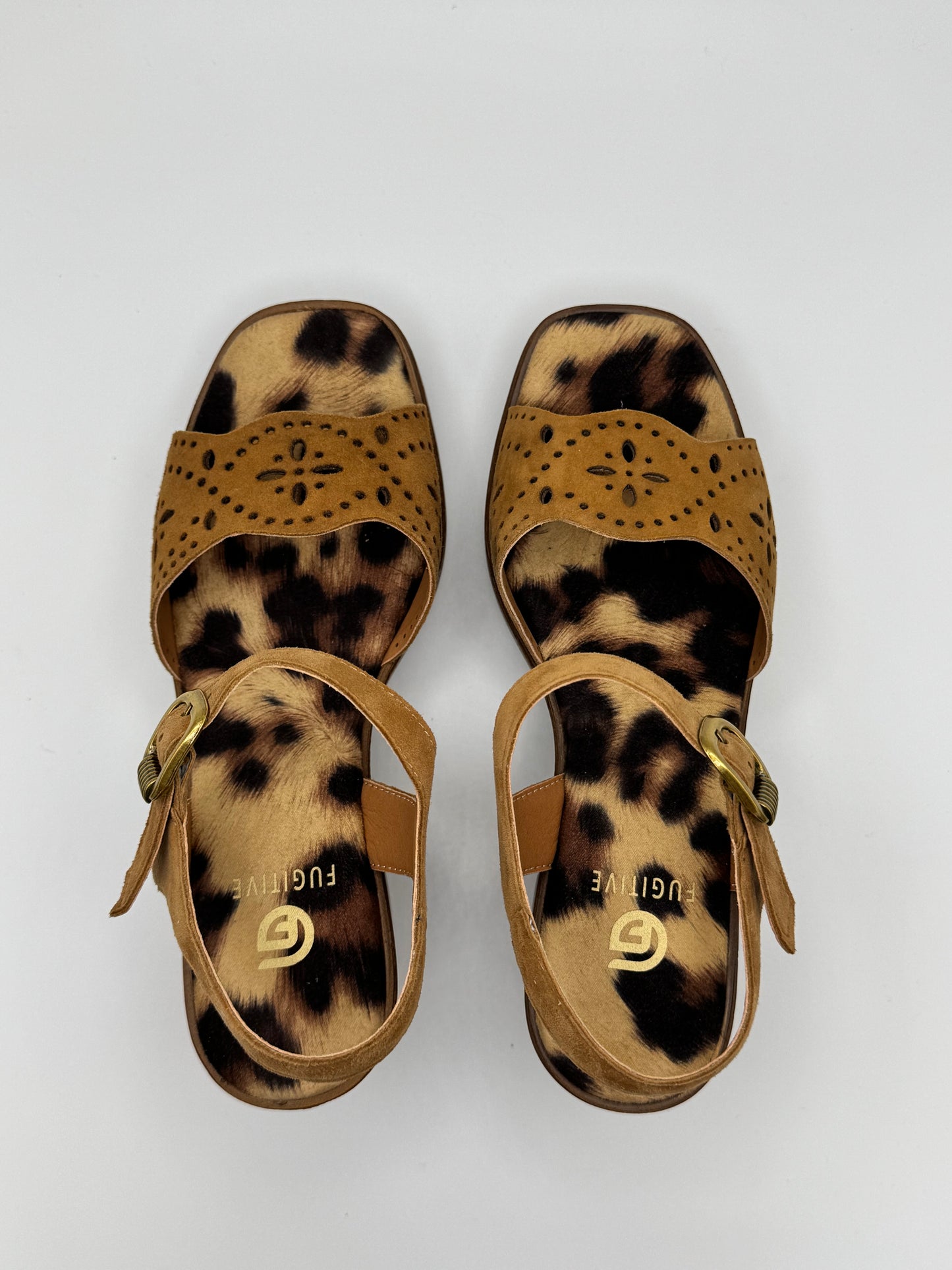 Sandales Camel Ombel de chez Fugitive
