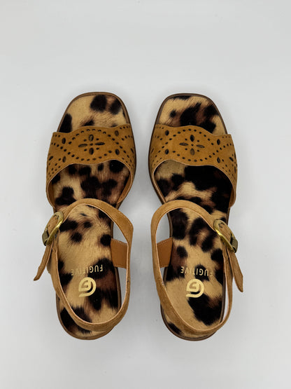 Sandales Camel Ombel de chez Fugitive