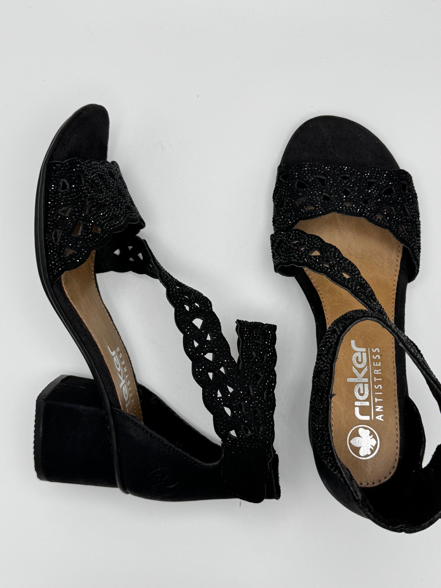 Sandales à talon et à strass Rieker 64657-00