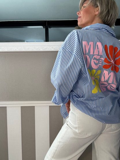 Chemise à rayures Made for More