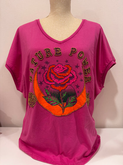 Tee Shirt Nature Power