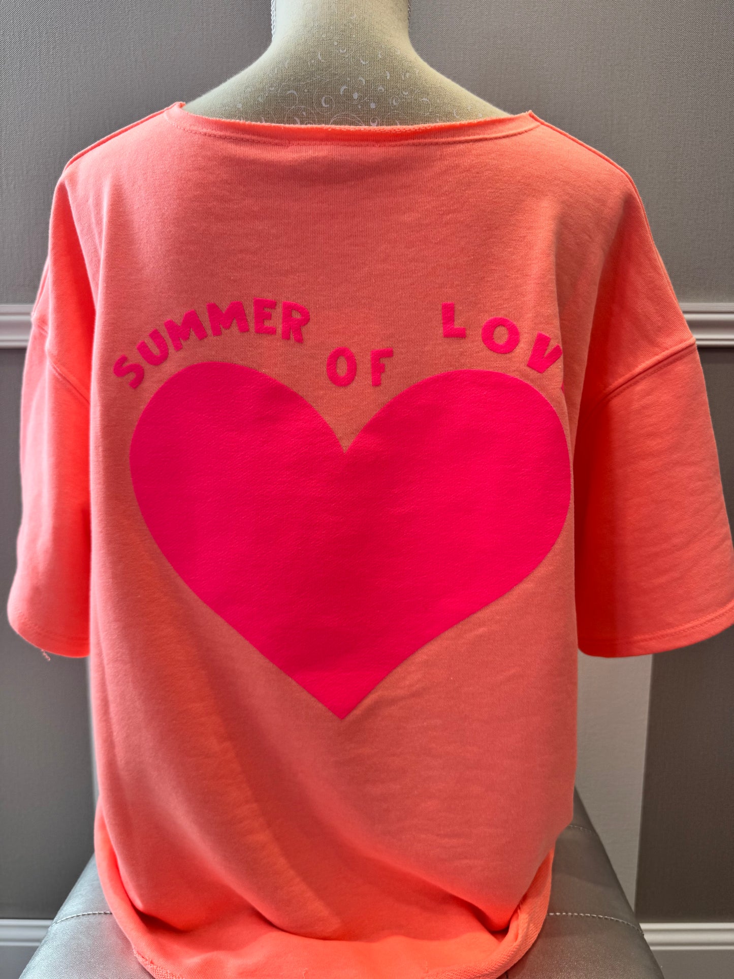 Hoodie manche courte summer of love