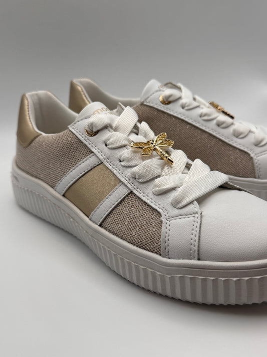 Baskets dorées Remonte D3E01-90